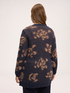 Printed cardigan in mohair blend image number 1