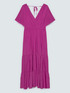 Long Smile viscose dress image number 4