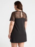 Short dress with lace image number 1