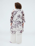 Georgette kaftan with floral print image number 1