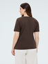Cotton t-shirt with studs on the shoulders image number 1