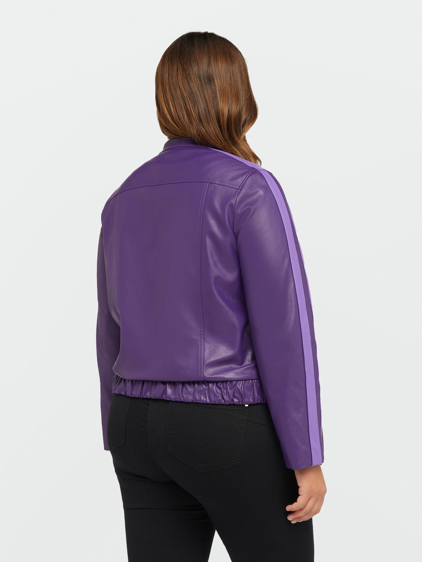 Zweifarbige Bikerjacke image number 1