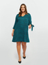 Bedrucktes Kleid mit Schleifen image number 0