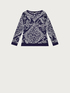 Printed sweater image number 3
