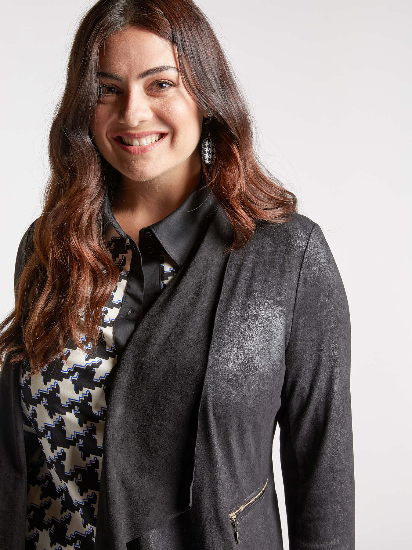 Giacca in similpelle leggera image number 2