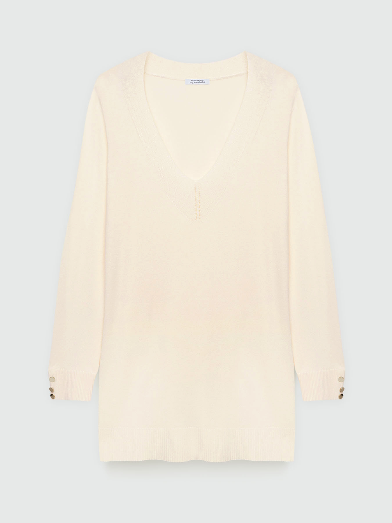 Long LENZING&trade; ECOVERO&trade; viscose sweater image number 4