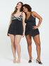 Top Tankini con stampa tropicale image number 4
