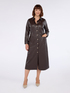 Long shirtdress with belt image number 3