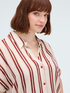Striped viscose shirt image number 3