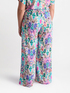 Printed palazzo trousers image number 1
