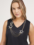 Multi-strand necklace with stars image number 2