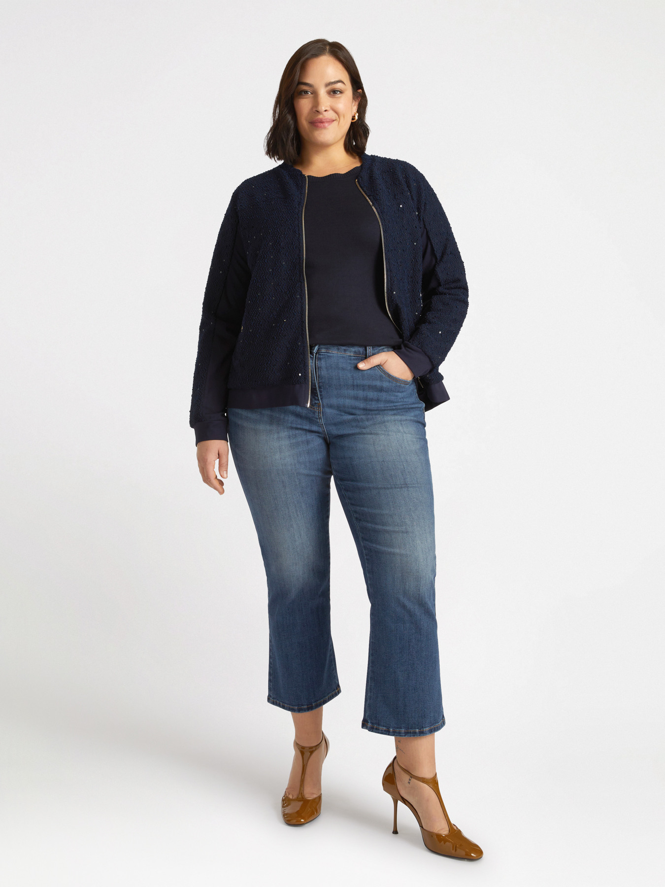 Kick flare jeans image number 2