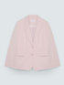 Blazer ajustado en tejido el&aacute;stico image number 4