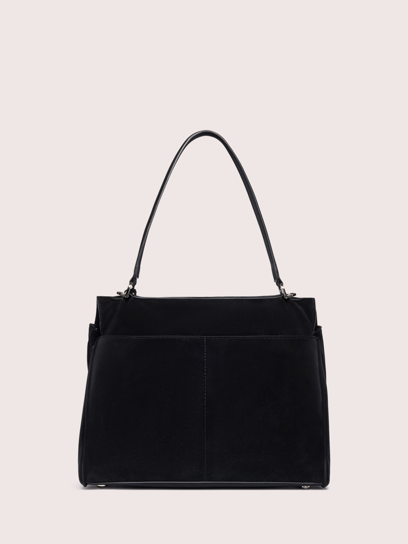 Sac &agrave; main avec poche frontale et poign&eacute;e rigide image number 2