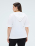 Short-sleeved hoodie image number 1
