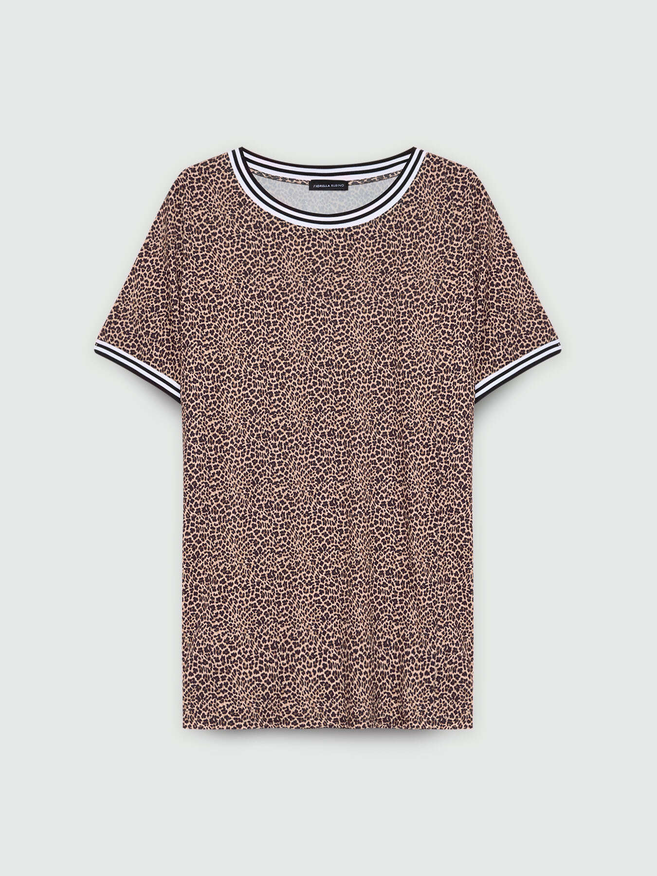 Oversized animal print T-shirt image number 5