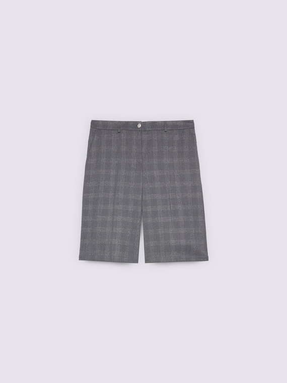 Bermuda Principe di Galles con filo lurex