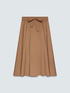 Long skirt with bow at the waist image number 4