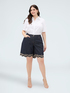 Cotton poplin shirt image number 3