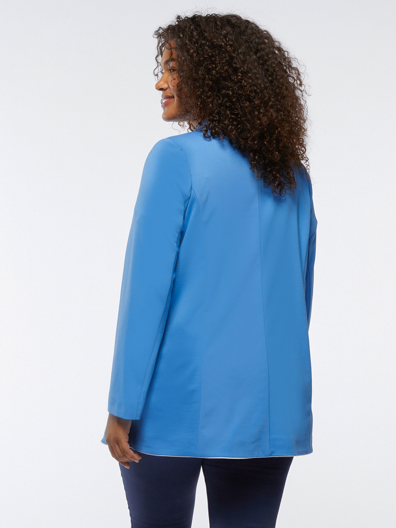 Blazer con bordi bianchi image number 1