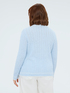 Striped knit cardigan image number 1