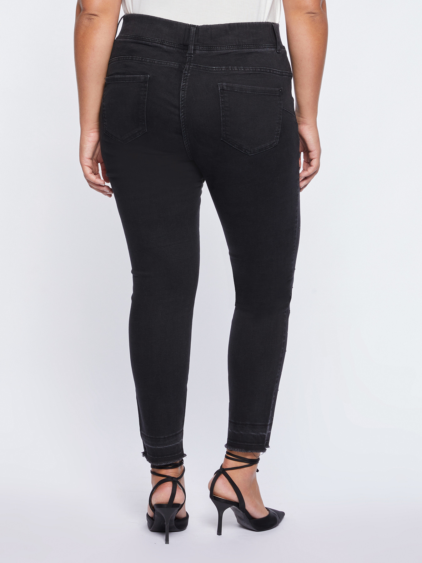 Jeggings Modell Diamante mit Strasssteinen image number 1