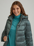 Down jacket in iridescent nylon image number 2