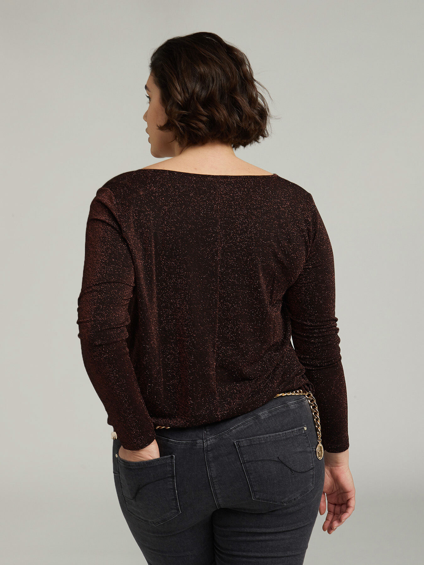 Lurex-T-Shirt image number 1