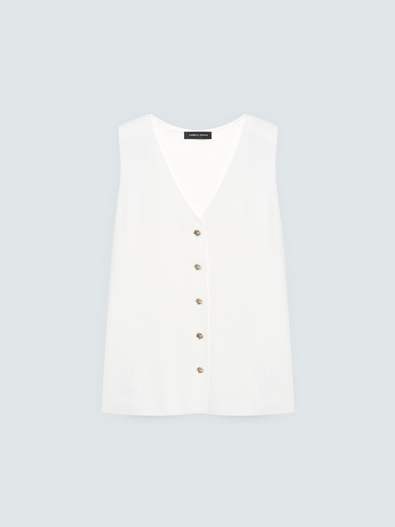 Gilet long en maille image number 4