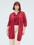 Long cardigan in viscose blend image number 2