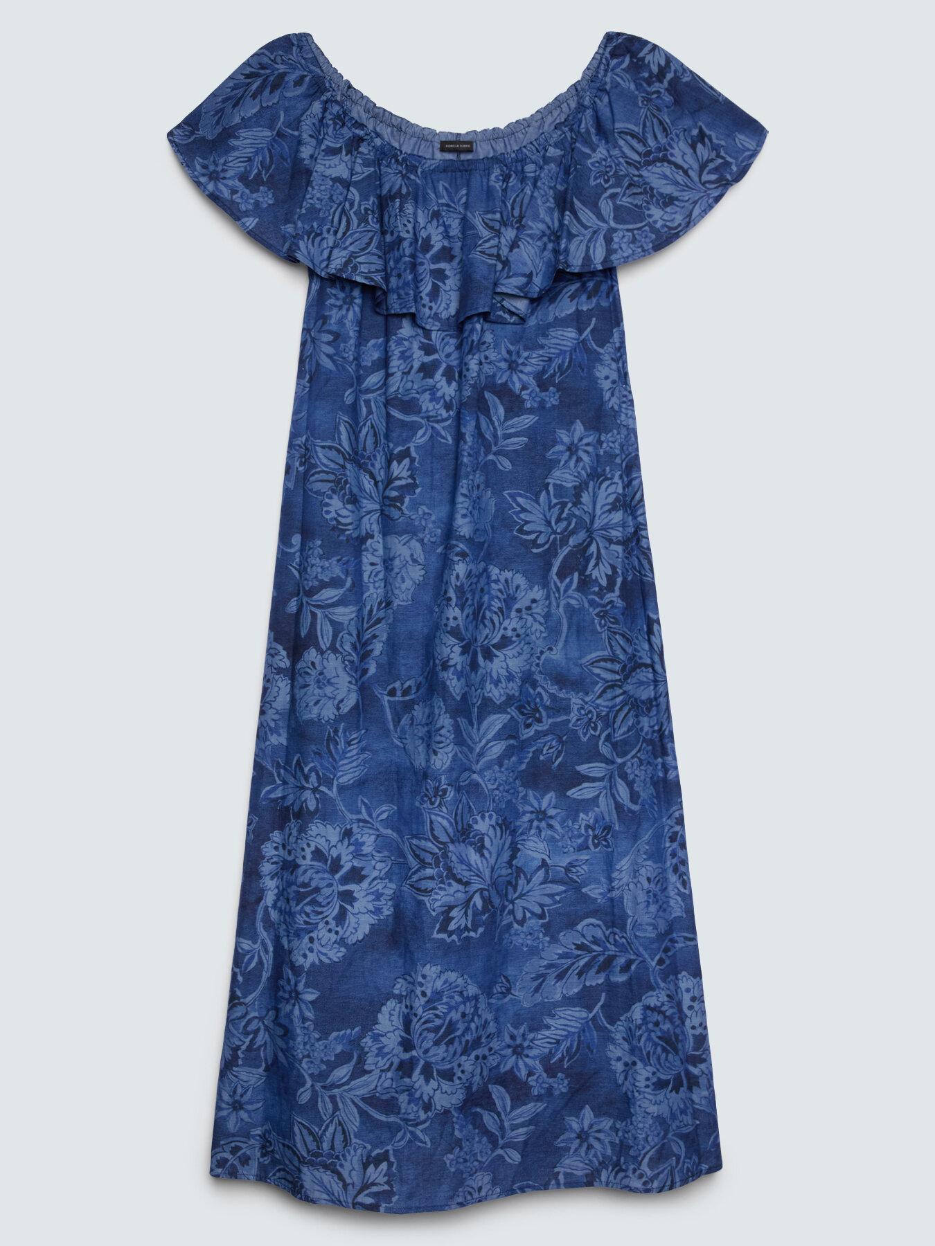 Long off-shoulder dress image number 4