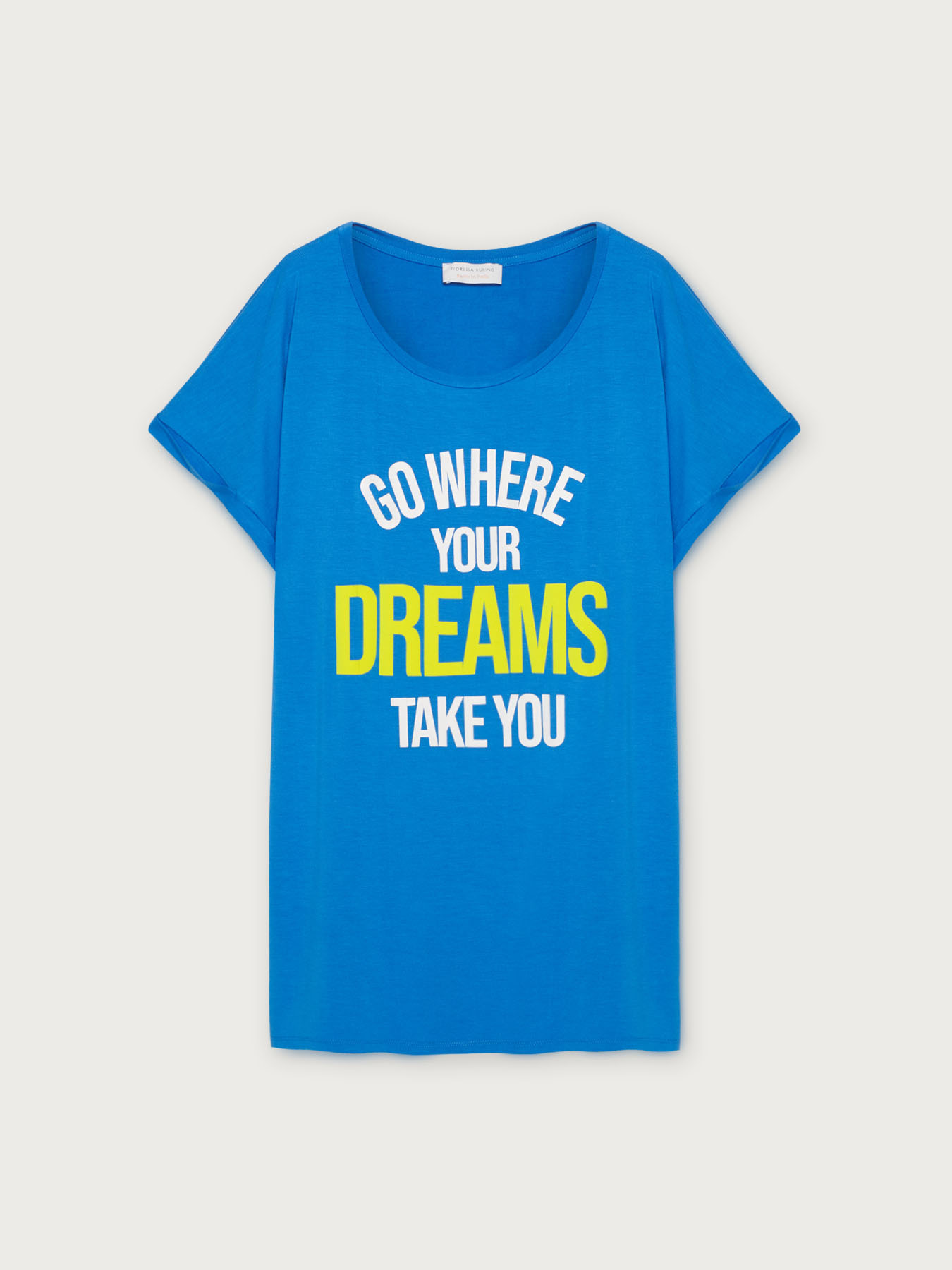 Maxi t-shirt con scritte image number 3