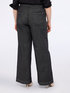 Wide leg jeans with jewel button image number 2