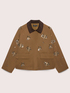 Jacket with floral embroidery image number 4