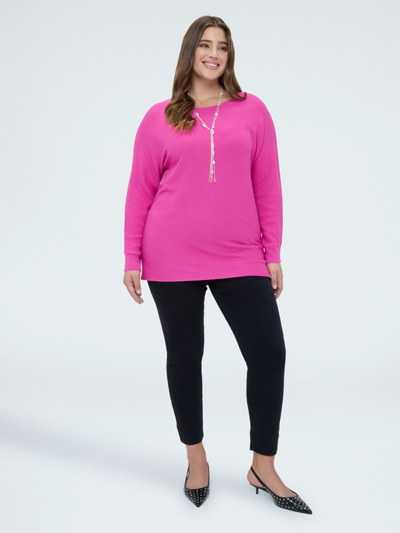 Black denim jeggings with decorative buttons