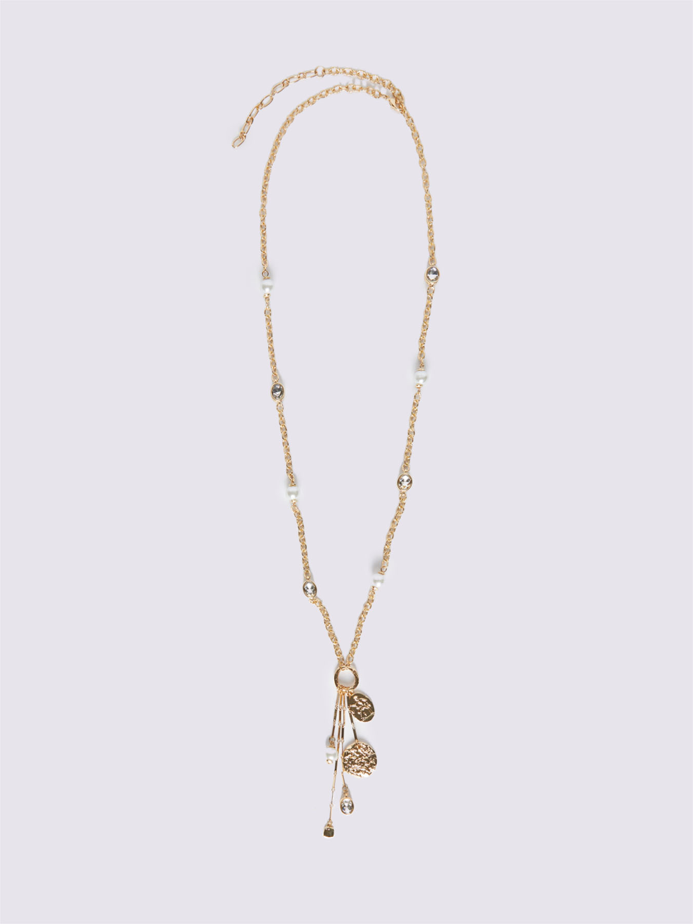 Long collier avec pendentif image number 1