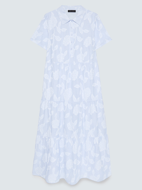 Vestito Smile in cotone jacquard