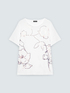T-shirt in cotone con stampa floreale image number 4