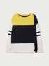 Colour block sweater image number 3
