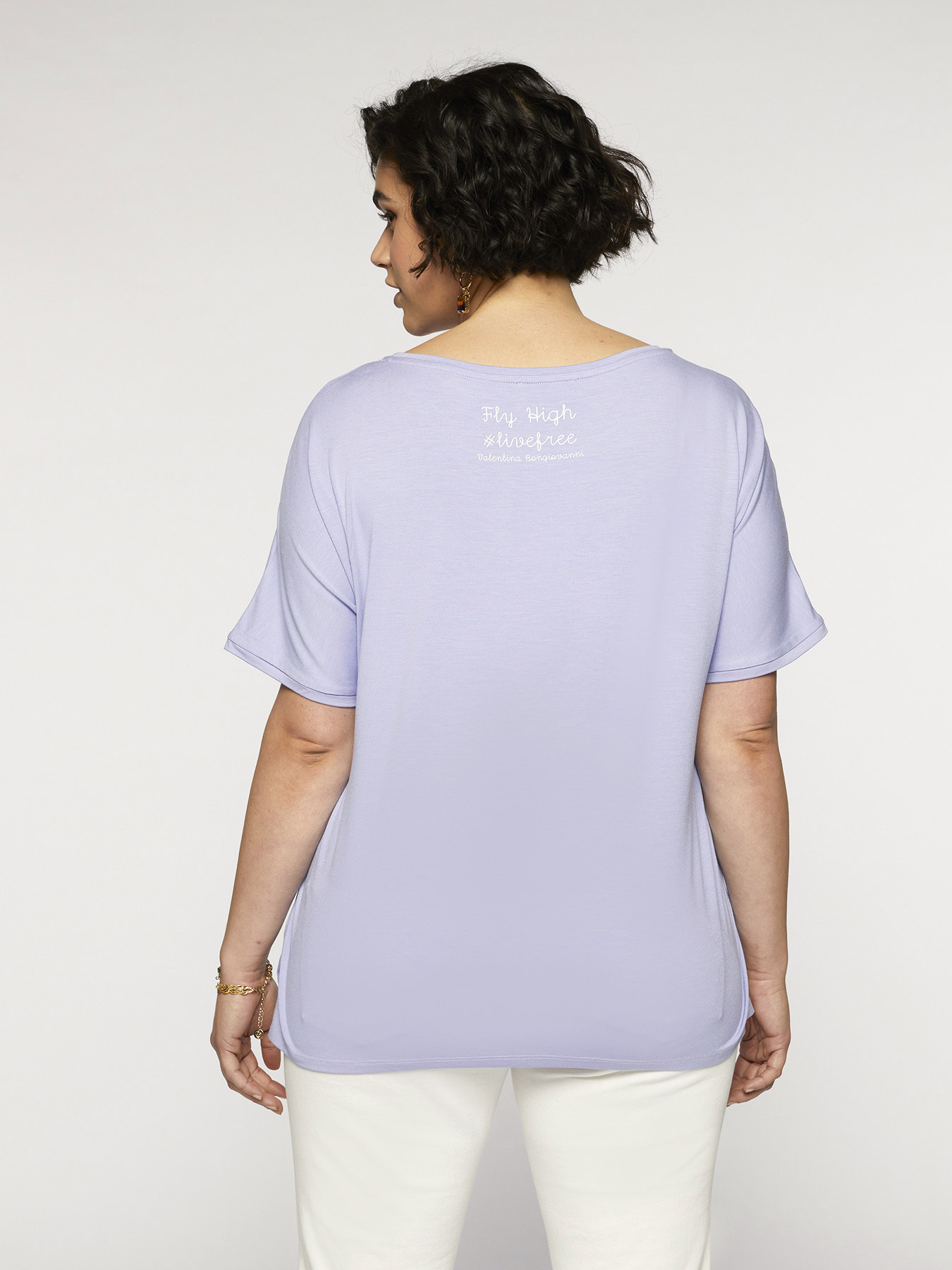 Camiseta ilustrada Flower Power image number 1