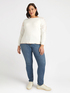 Sweater with floral embroidery image number 2