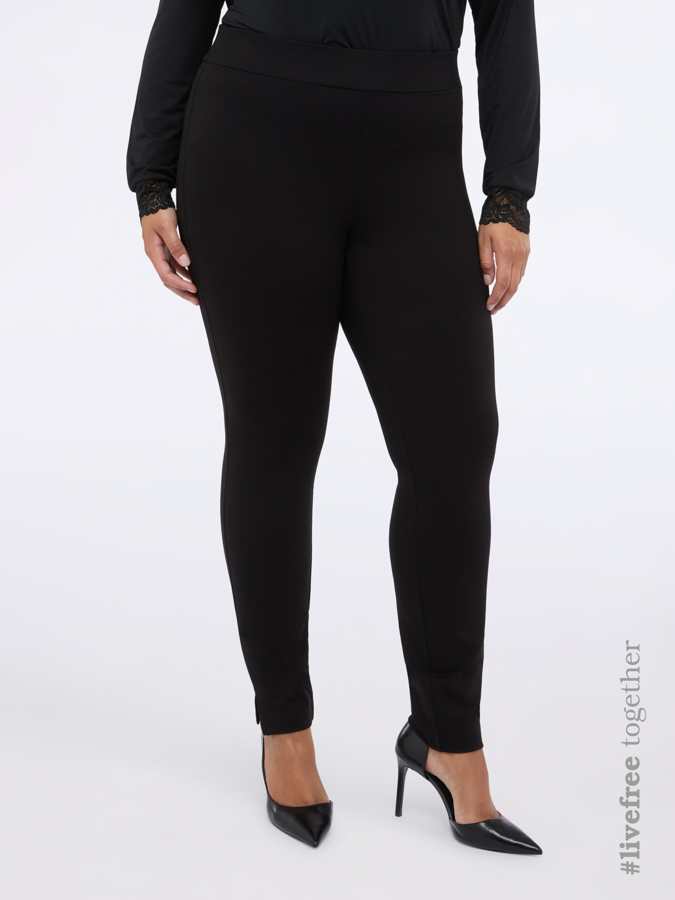 Leggings aus Milano-Strick image number 0