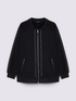 Studded sweatshirt with zipper image number 4