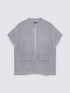 Vest with zip and maxi pockets image number 5