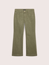 Flare denim trousers with appliqu&eacute;s image number 4