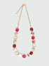 Necklace with coloured crystals image number 0
