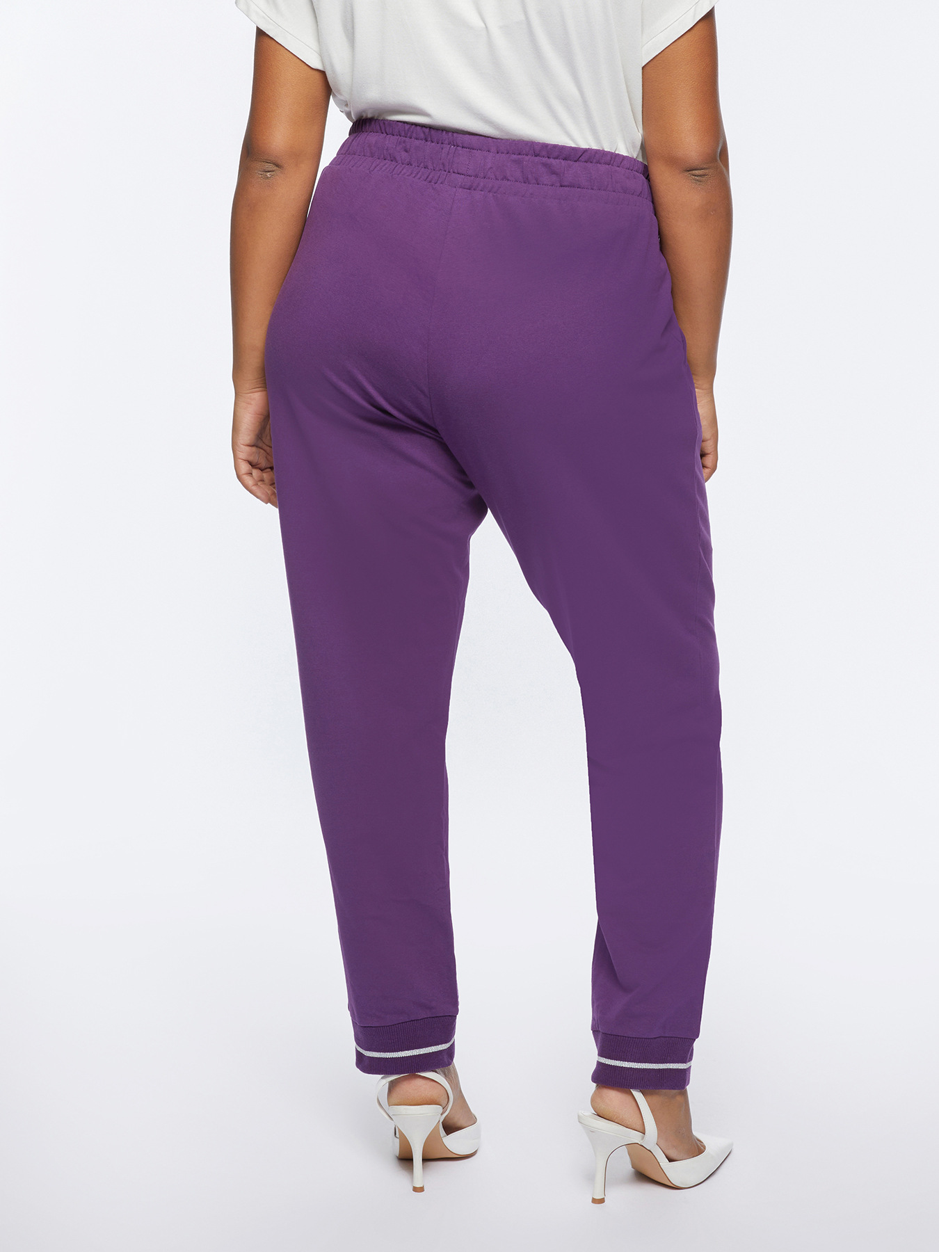 Pantalones de felpa con logotipo image number 1