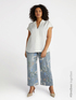 Bluse mit Kette mit TENCEL&trade;-Fasern image number 0