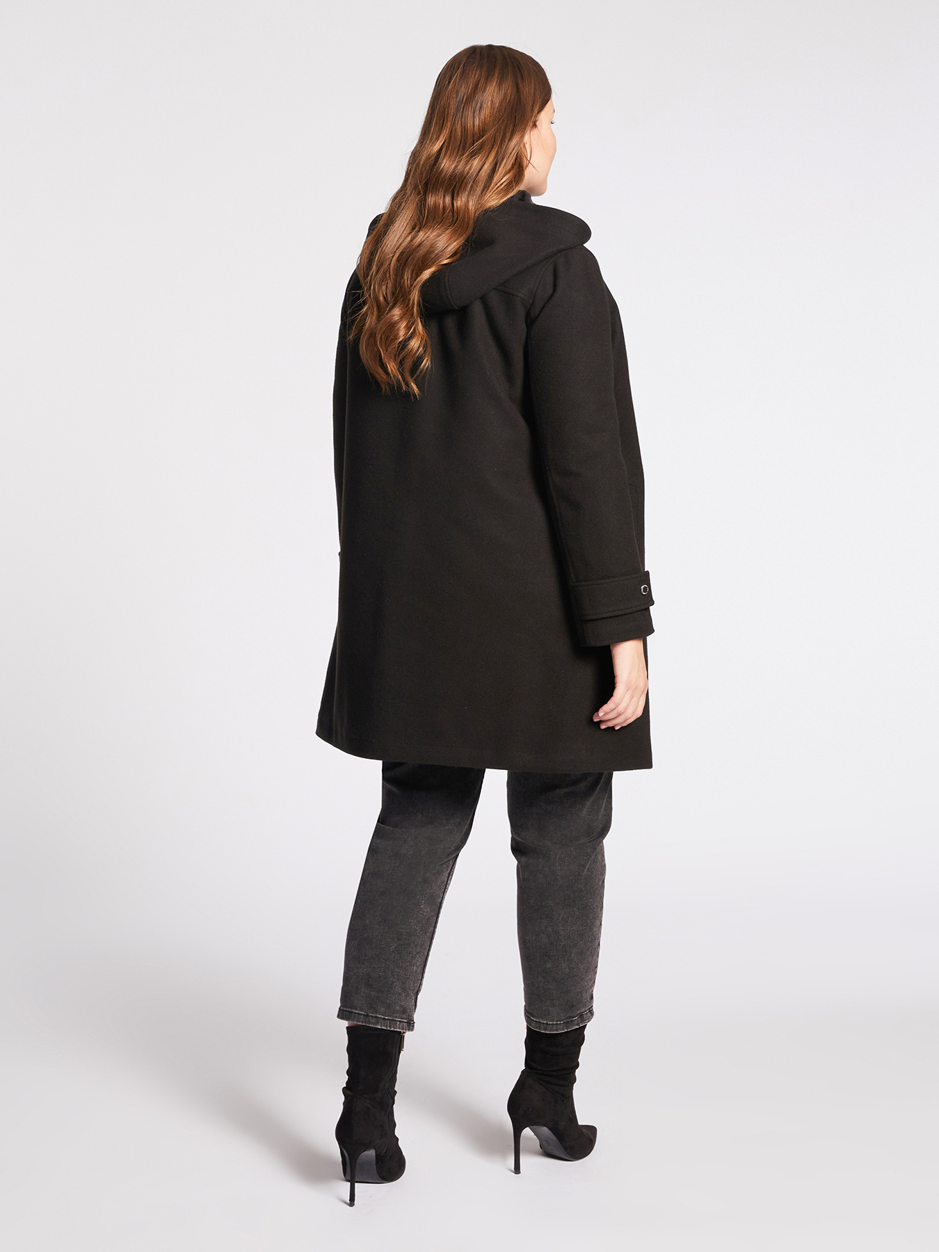 Coat with toggle fasteners image number 1