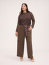 Openwork viscose blend sweater image number 2